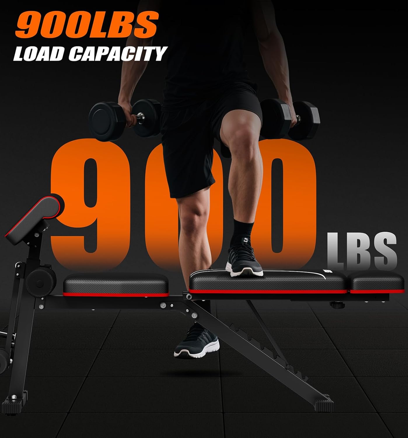Home Gym Foldable Weight Bench - Home Gym Weights recension och pris