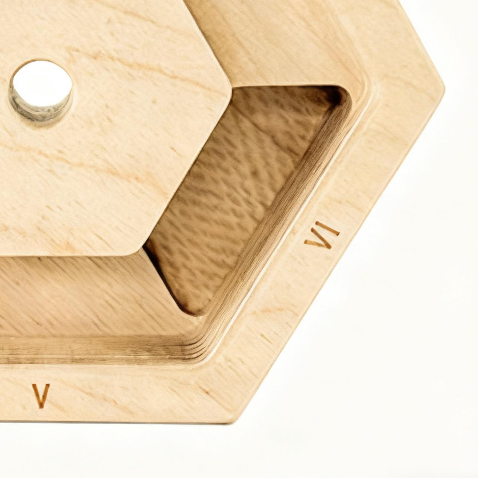 Hexagonal Wooden Finger Exerci - Home Gym Practice recension och pris