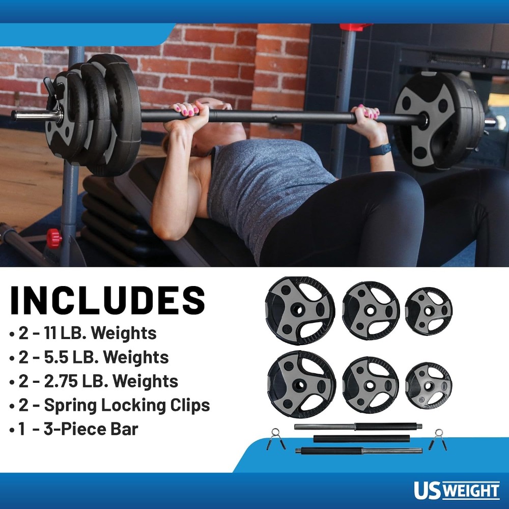 Perfect Barbell Weight Set for - Home Gym Weights recension och pris